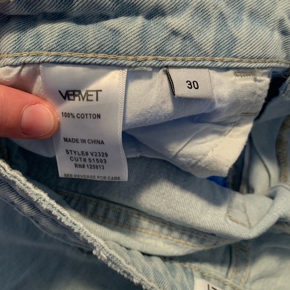 Vervet high rise light wash jeans - Picture 5 of 5